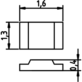 5x DUO-LED rot/weiß