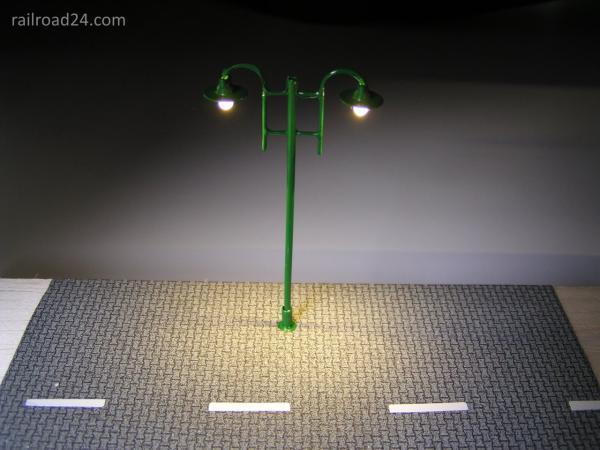 5x Doppel Peitschenlampe LED TT 80mm VA